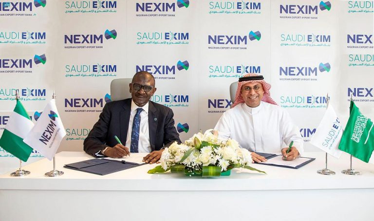 توقيع اتفاقية بين بنكي التصدير والاستيراد السعودي والنيجيري